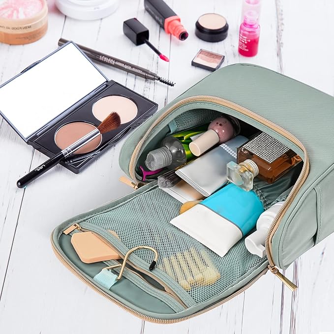 Ysabella | Geräumige und vielseitige Kosmetik-Reisetasche mit mehreren Fächern