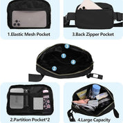Luca | Kleine Wasserdichte Crossbody Bauchtasche