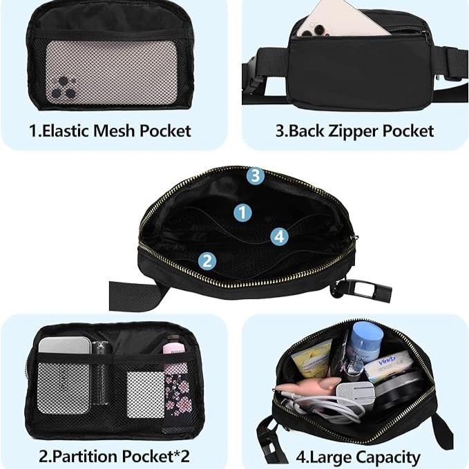 Luca | Kleine Wasserdichte Crossbody Bauchtasche