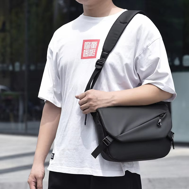 Max | Herren Oxford Reise Crossbody Umhängetasche