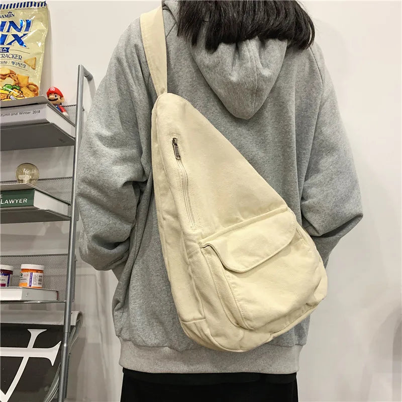 Isla | Damen Canvas Crossbody Messenger Sling Tasche
