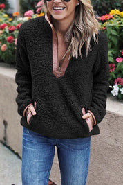 Helene | Flauschiger Pullover für Stil und Wärme im Winter