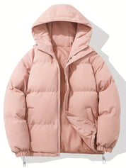 WINCEE | Klassische Lässige Übergangsjacke Kapuzenjacke für Damen