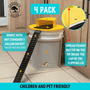 4-Pack-Bucket Deckel Mausfalle 2