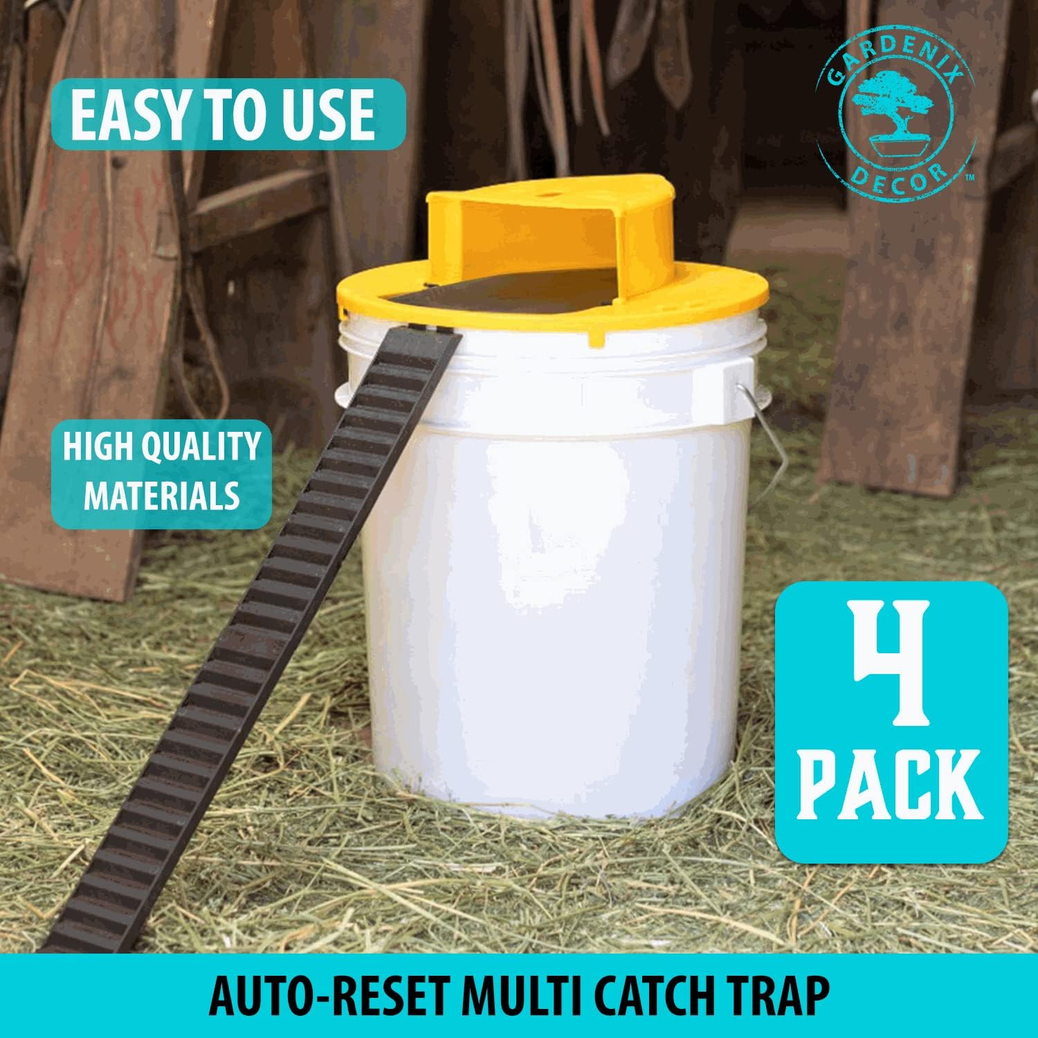 4-Pack-Bucket Deckel Mausfalle 3