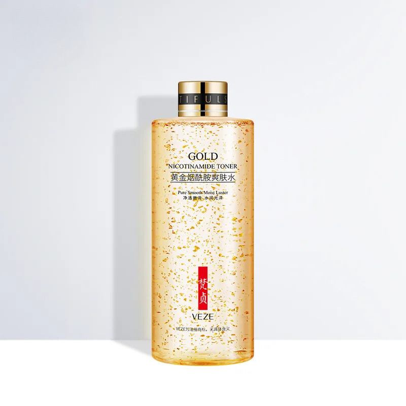  24k Gold Anti-Aging-Toner-Hydrat & Auffrischung für jugendliche, aknefreie Haut-1