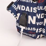 Eva | Blumen Schultertasche mit verstellbarem Riemen