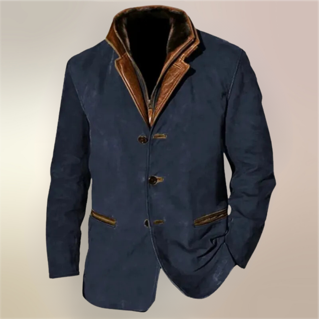 Rex | Elegante Vintage Herrenjacke für den Winter