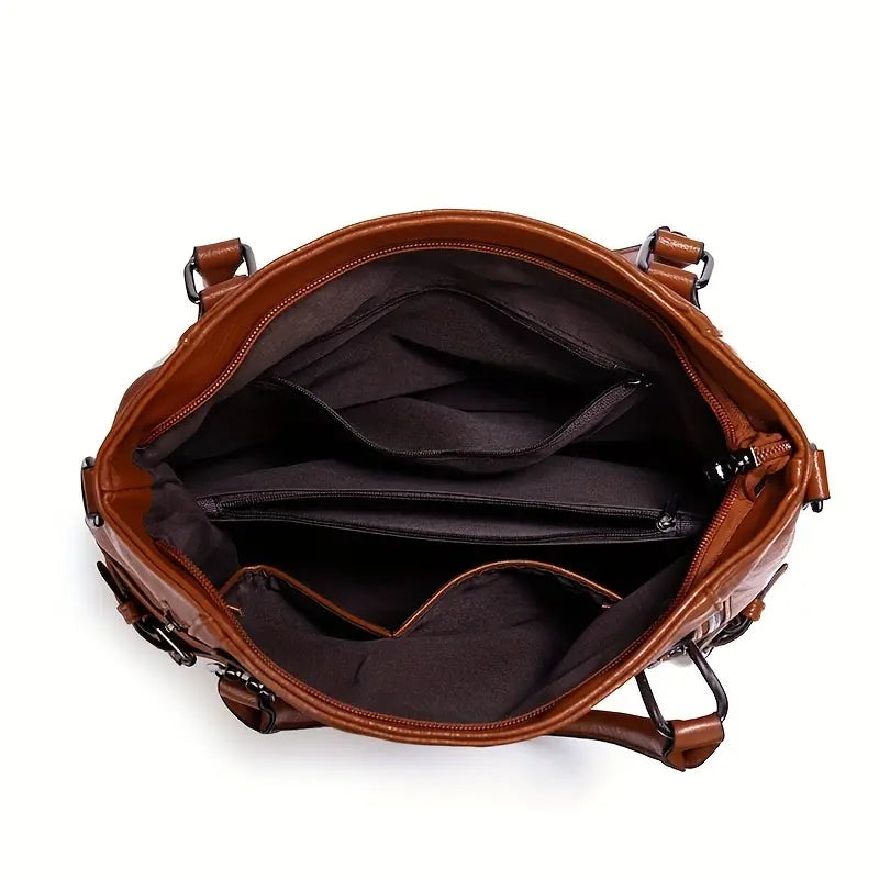 Sophie | Mode Klassische Vintage PU Leder Crossbody Handtasche