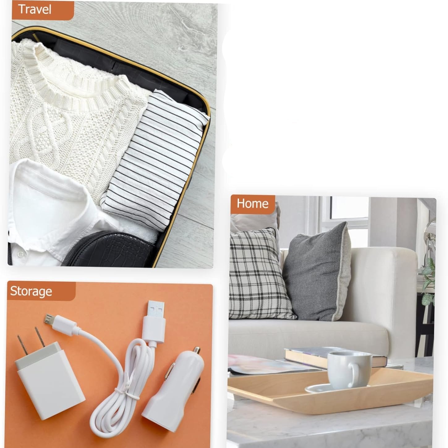 Melanie | Kompakte und reisefreundliche Kosmetik-Essentials-Tasche