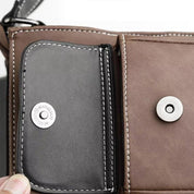 Lucas | Luxe PU Leder Crossbody Umhängetasche