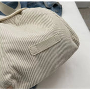 Eva | Einfache Corduroy Schultertasche