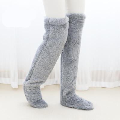 Flasche - weiche Nachtbein Knie Schlafsocken-1