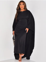 ESTELA | Elegantes Kleid mit Fledermausärmeln