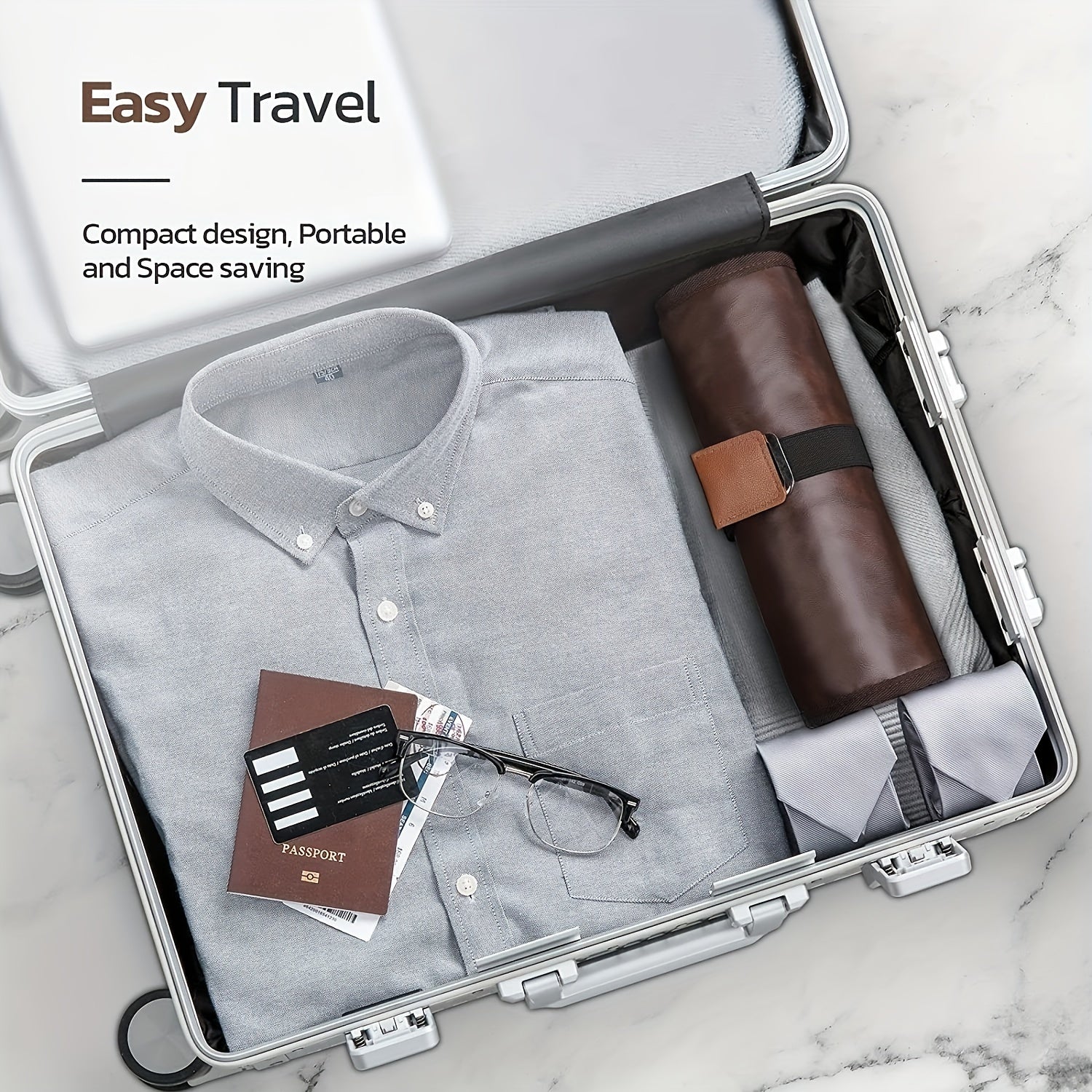 Isabella | Easy-Access Reise-Kulturbeutel mit Organizer