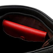 Lana | Leder Schultertasche mit Nieten für Damen