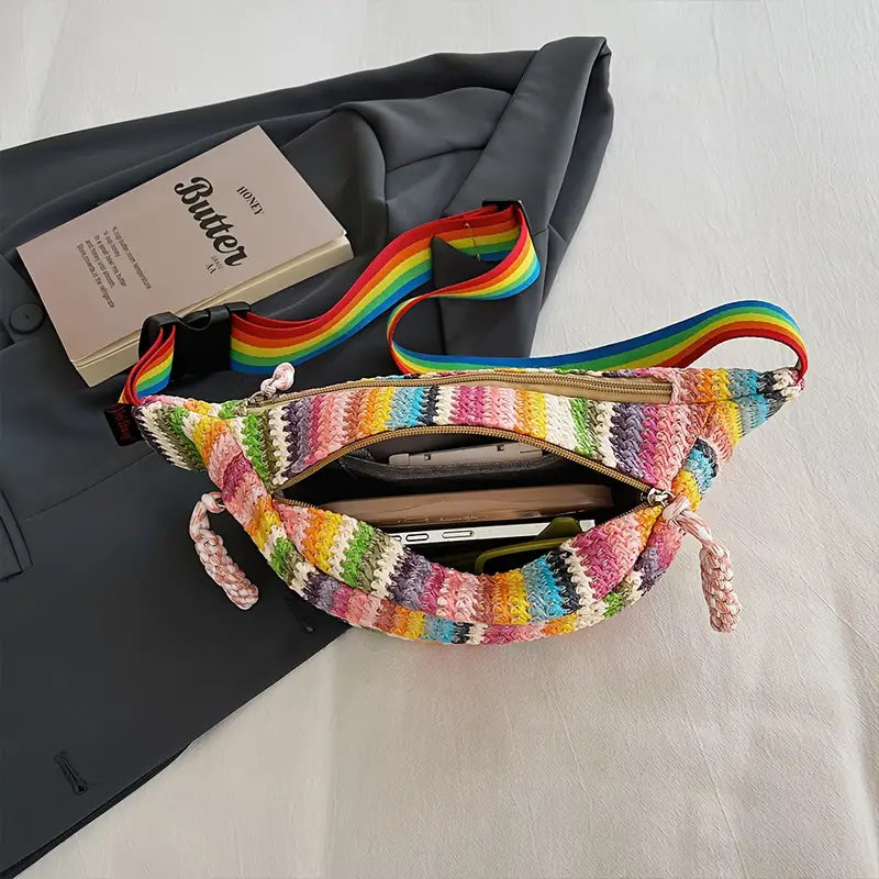 Lena | Lässige Strick Hüfttasche Crossbody