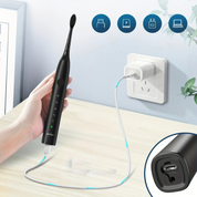 Freshsonic - 5 -Modi Elektrische Zahnbürste mit Whitening & Reisekoffer-5