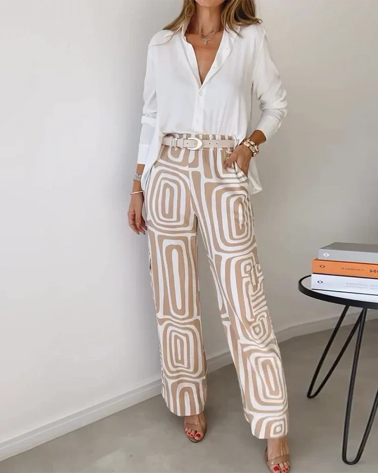 Nina | Lässiges Zweiteiliges Set für Frauen