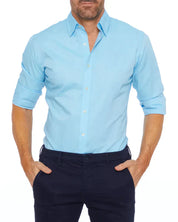 Kurt | Elegantes Hemd mit Stretch und Knopfleiste