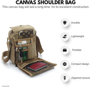 Finn | Canvas Explorer Mini Umhängetasche