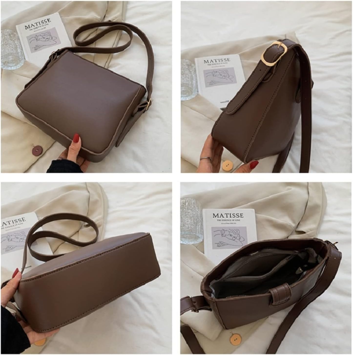 Ella | Vintage Leder Umhängetasche
