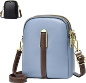 Sophie | Mini Schultertasche aus Lychee-Leder