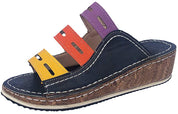 Sophia | Bequeme Stützende Trikolor Sandalen für Frauen