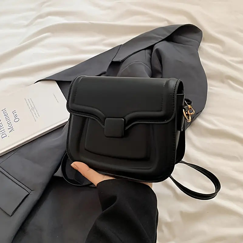 Luna | Damen PU Leder Sattel Crossbody Sling Tasche