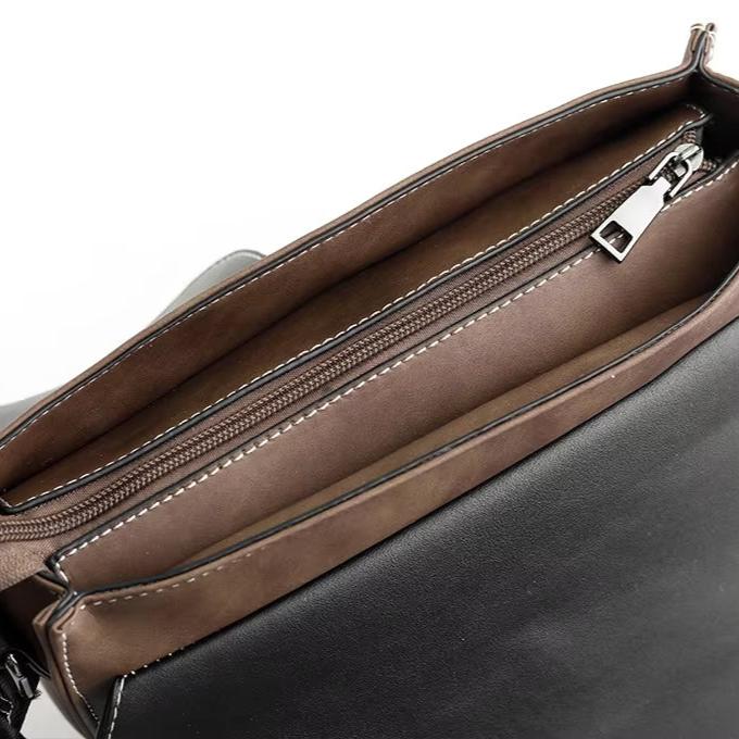 Lucas | Luxe PU Leder Crossbody Umhängetasche
