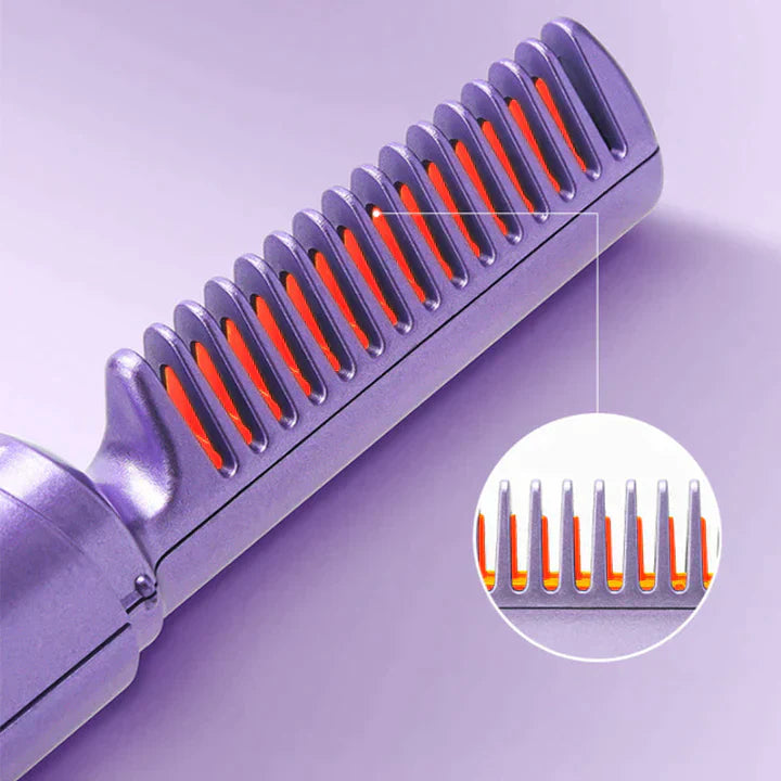 Sloan | 2-in-1 Electric Hair Styling Kamm | Salon-6