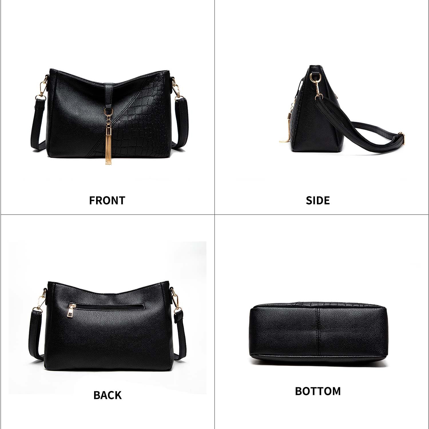 Lotte | Elegante Anti-Diebstahl Schultertasche