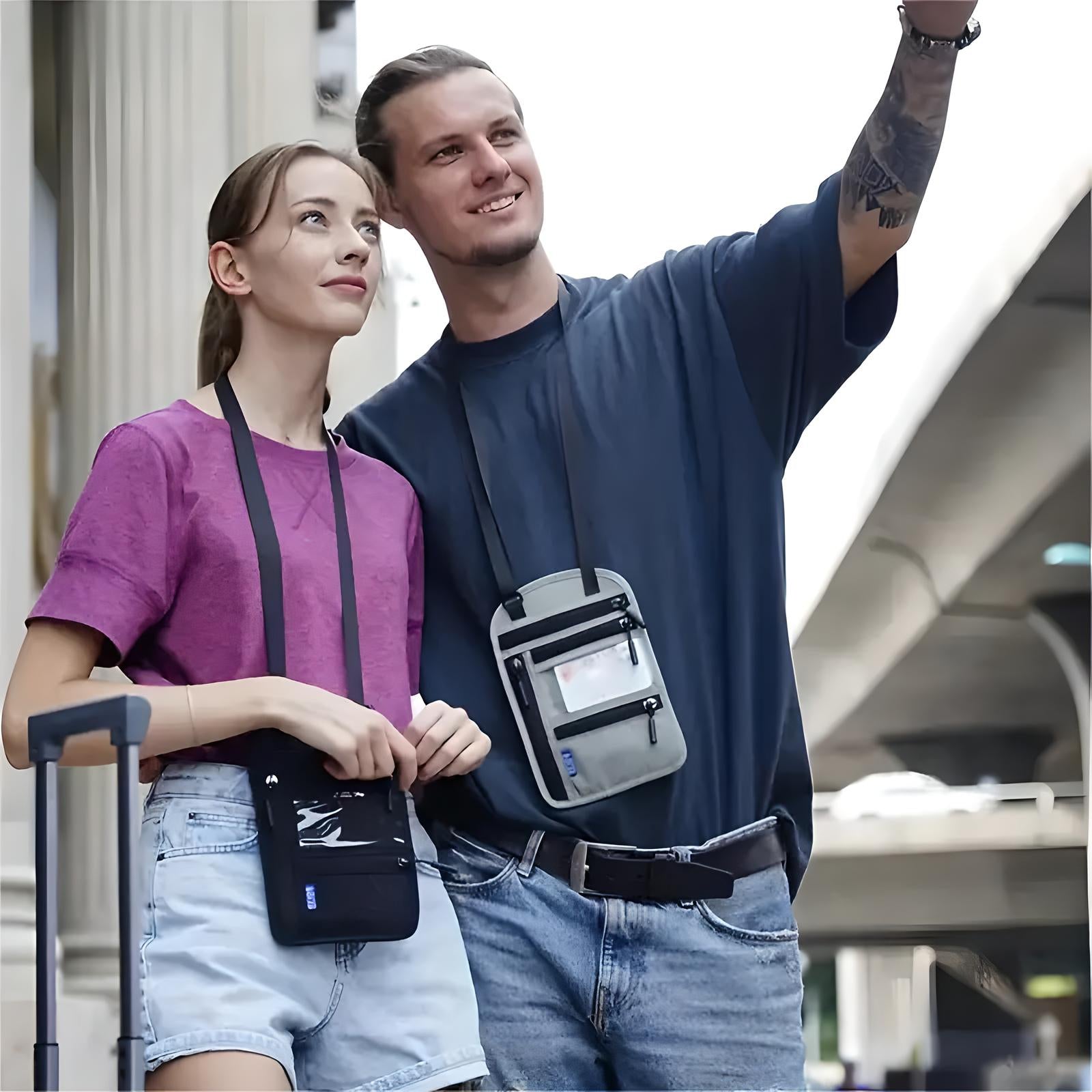 Zaylee | RFID-blockierende Reisehalsgeldbörse