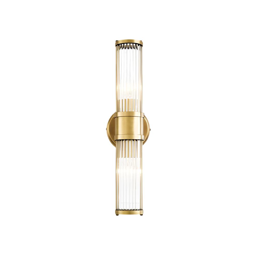 Lena | Goldener Zylinder-Wandleuchter – Stilvoler Blickfang