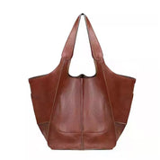 Lily | Damen Große Vegane Leder Tote Schultertasche