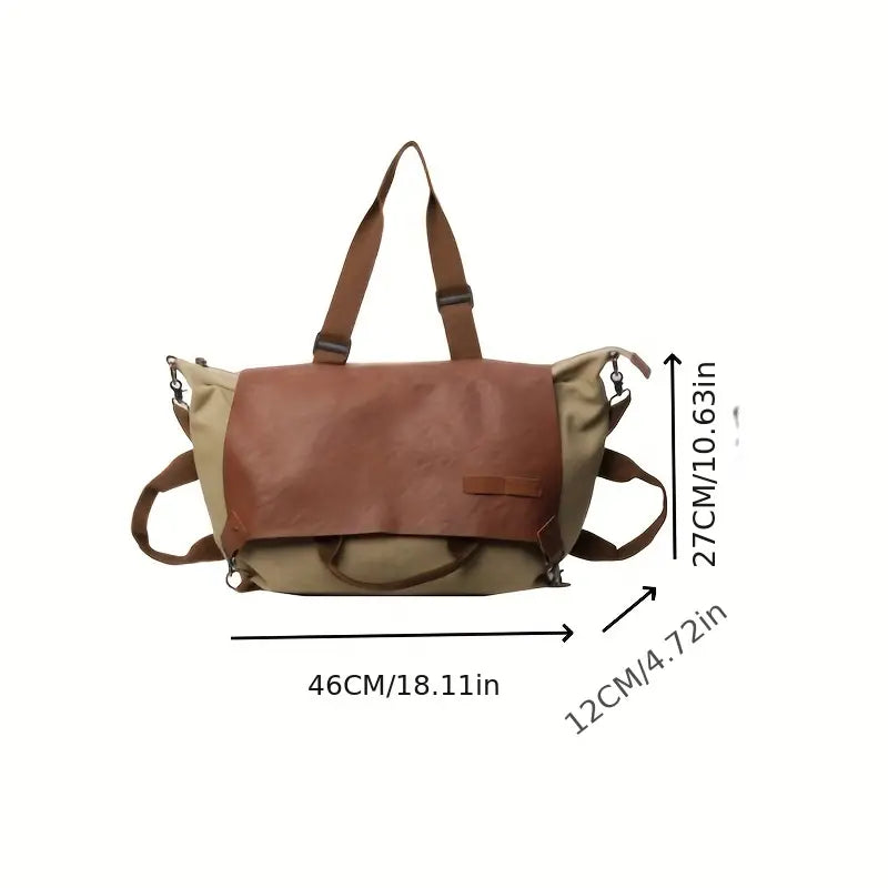 Sophie | Retro-Leinwand Große Kapazität Crossbody Umhängetasche