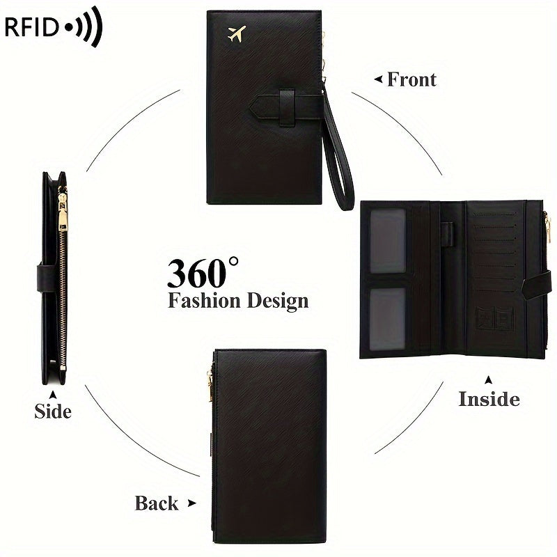 Zendaya | TravelSafe RFID Passportschutzbrieftasche