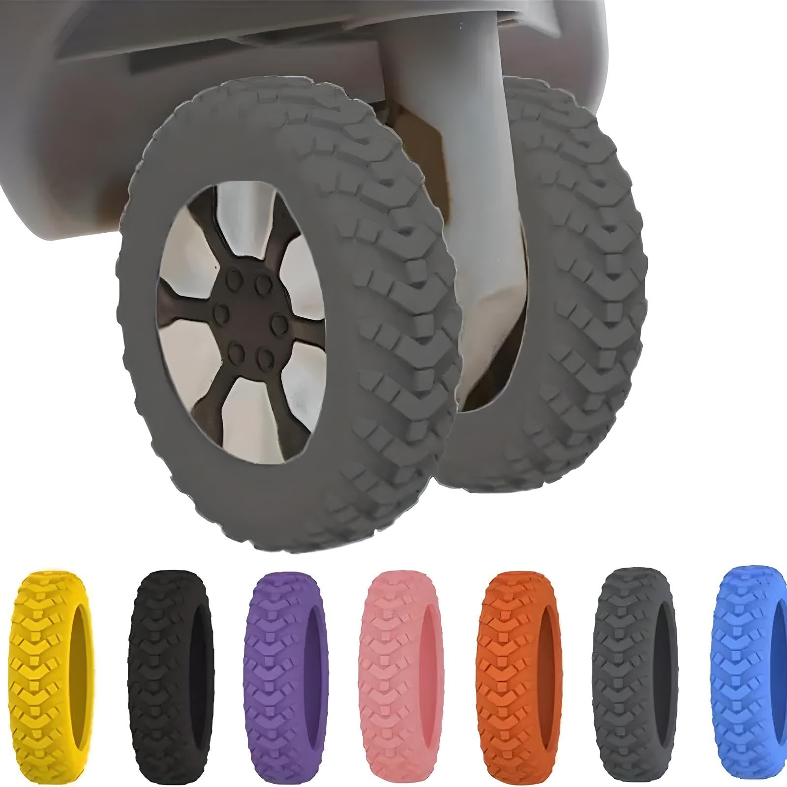 Langlebige Gepäckrad-Schoner | 8-teiliges Set