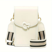 Sophie | Schlanke Gestreifte Band Schultertasche