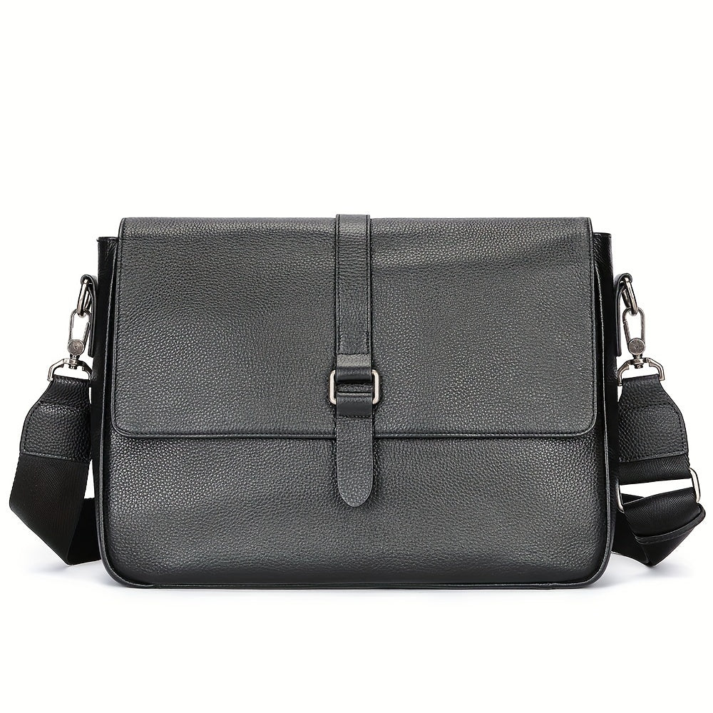 Tom | Leder Messenger Umhängetasche