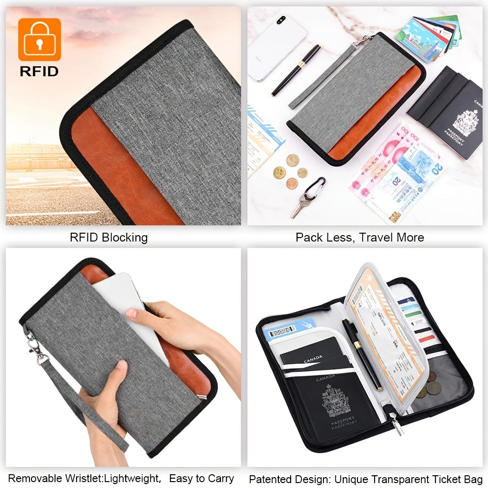 Marlowe | SecureTravel RFID Familien-Reise-Passordner