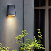 90 ° Einstellbare intelligente LED wasserdichte schwarze moderne Solarwandleuchten 0