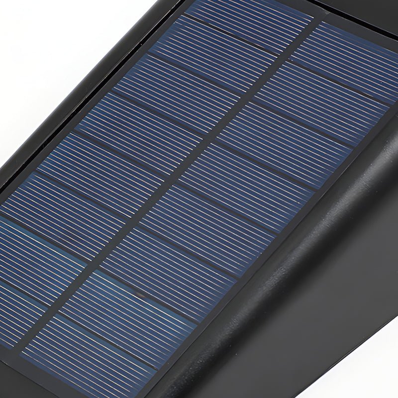 90 ° Einstellbare intelligente LED wasserdichte schwarze moderne Solarwandleuchten 5