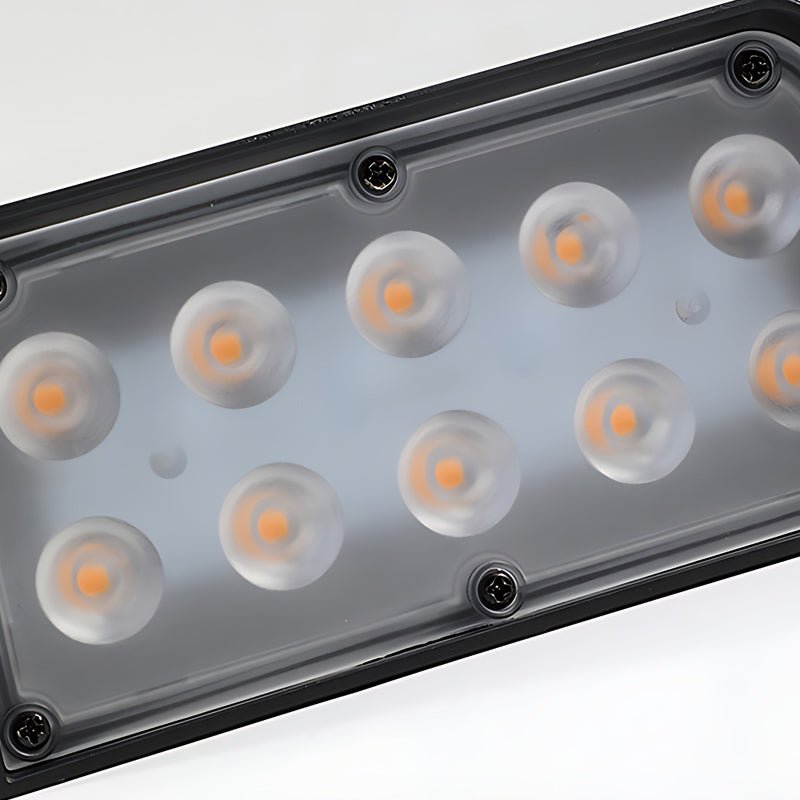 90 ° Einstellbare intelligente LED wasserdichte schwarze moderne Solarwandleuchten 6