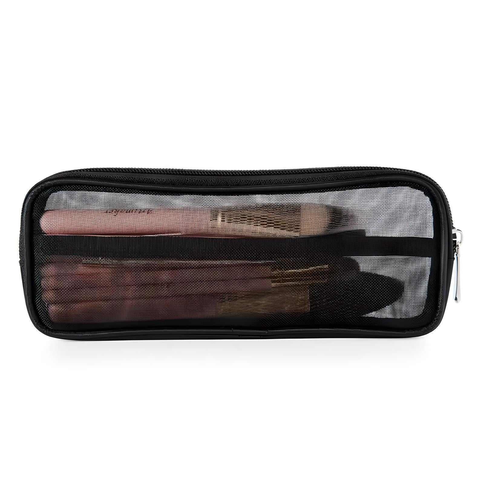 Celia | Atmungsaktive Mesh-Design Pinsel Tasche