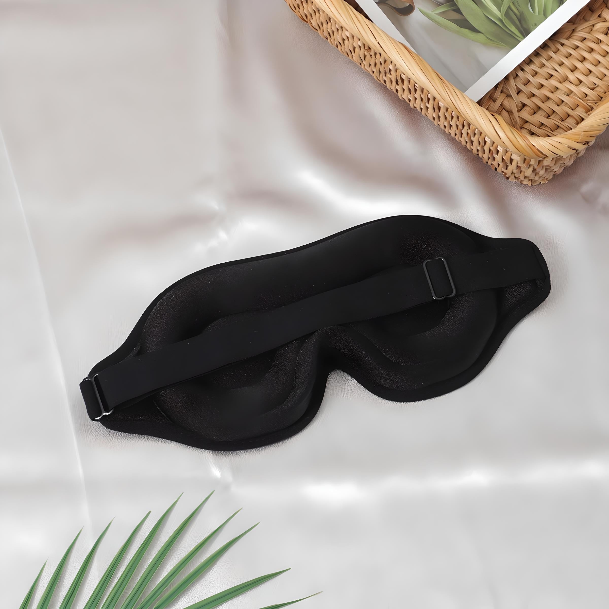 Traumhafte Reise | Luxuriöse Memory-Schaum Schlafmaske für unterwegs