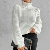 Ellaine | Weicher Rollkragenpullover für Damen aus Baumwolle