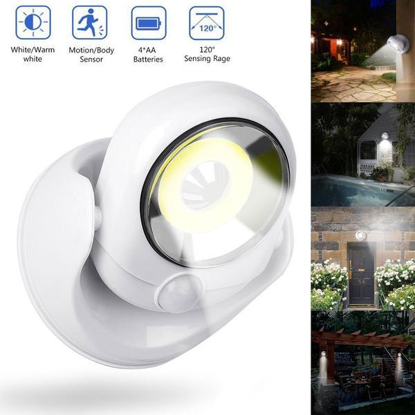 Ultra-Bright Motion Sensor LED Outdoor-Licht-wasserdichtes 450 Lumen-LED-LED-Lampe für Sicherheit und Sichtbarkeit-2