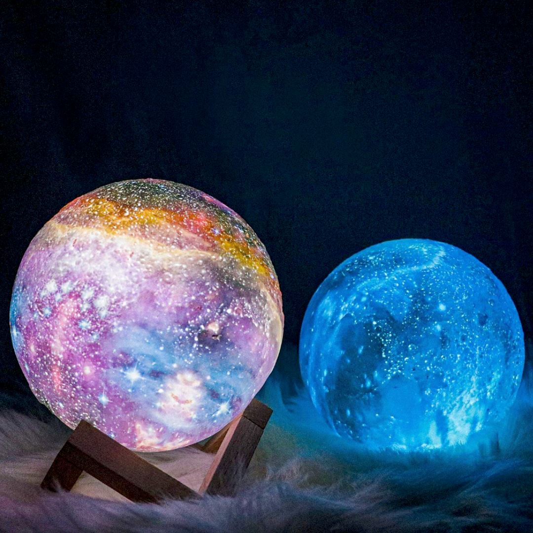 Asteria | Kabellose 3D-Mondlampe 0