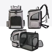 Atmungsaktiver Rucksack für Katzen und Hunde 3